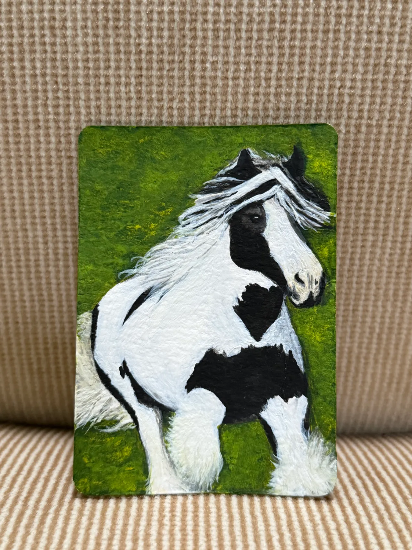 Cushti Bok – Original Watercolor ACEO aceo art card