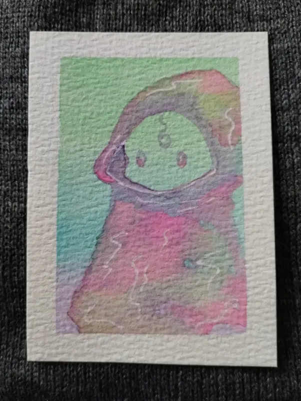 Impression aceo art card