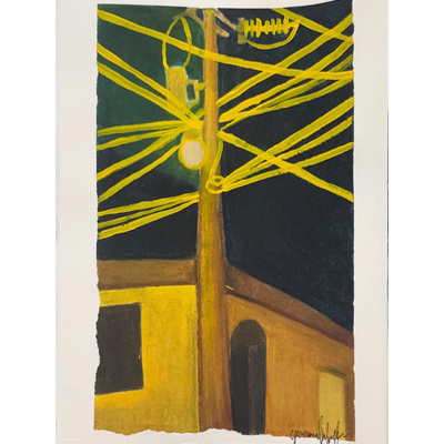 Electrical aceo art card thumbnail 1