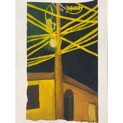 Electrical aceo art card thumbnail 2