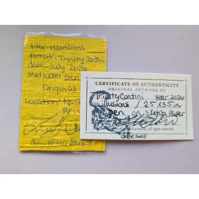Illusions aceo art card thumbnail 2