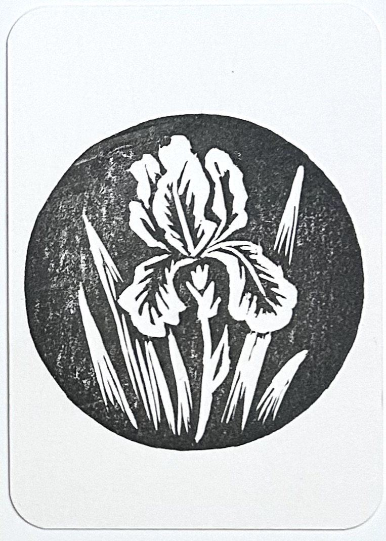 Iris 1 aceo art card