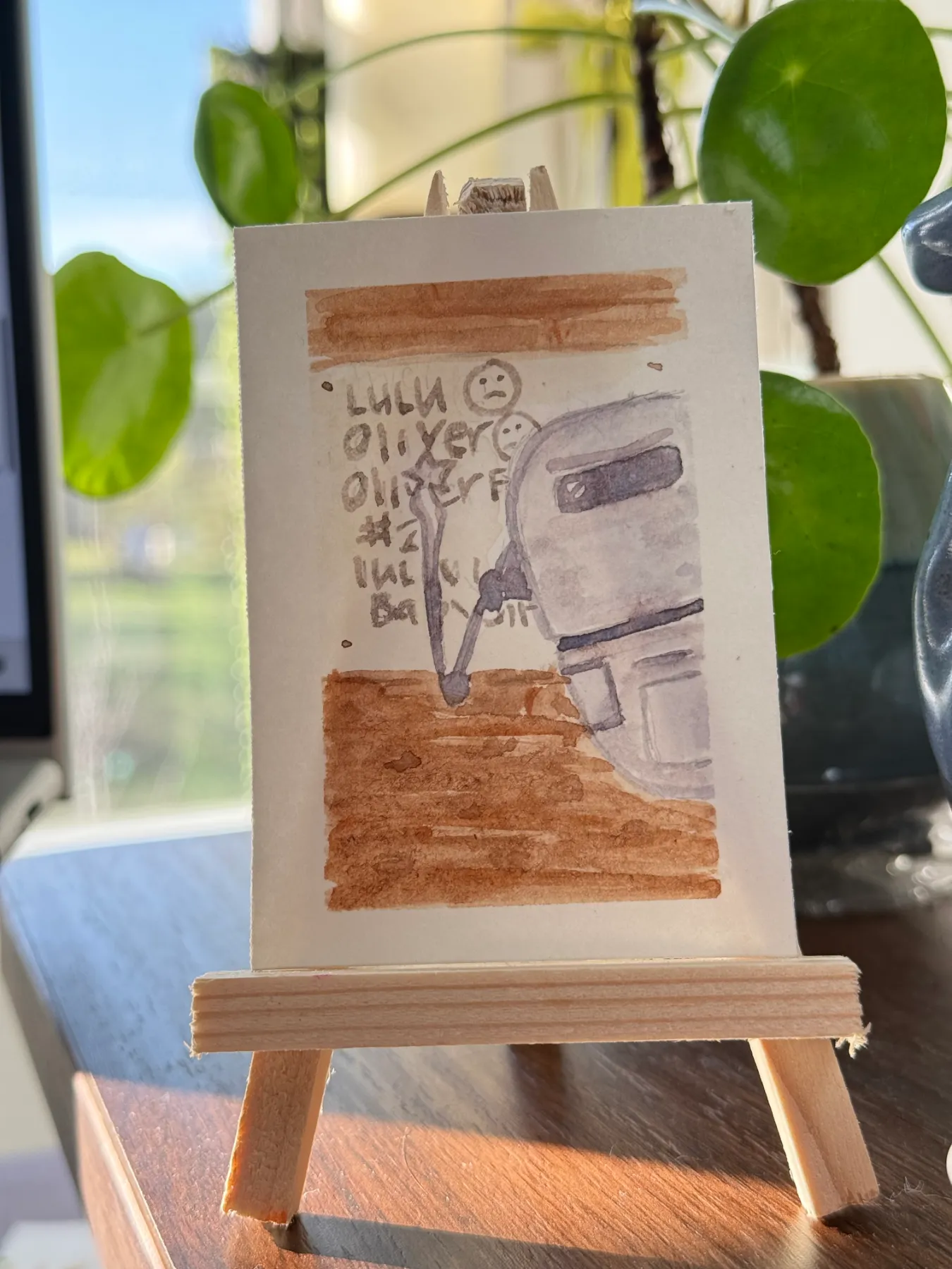 Roger - Operation Bounce House aceo art card