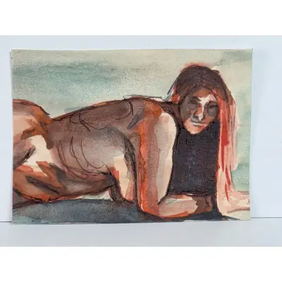 Repose aceo art card thumbnail 1