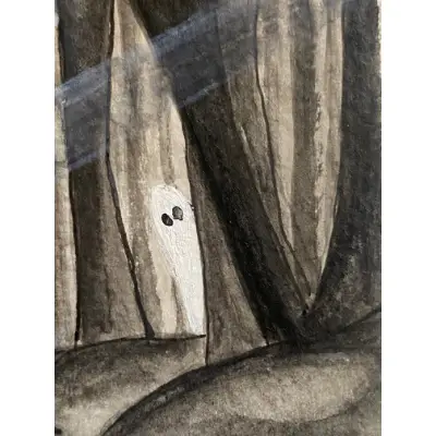 Curious aceo art card thumbnail 4