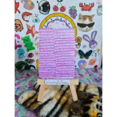"Gradually" Abstract aceo art card thumbnail 1