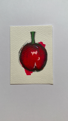 Ch-Cherry aceo art card thumbnail 2