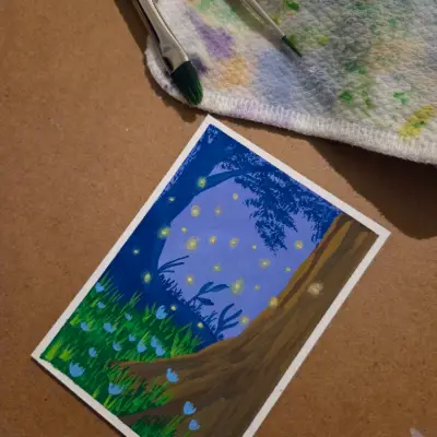 The Grove aceo art card thumbnail 2