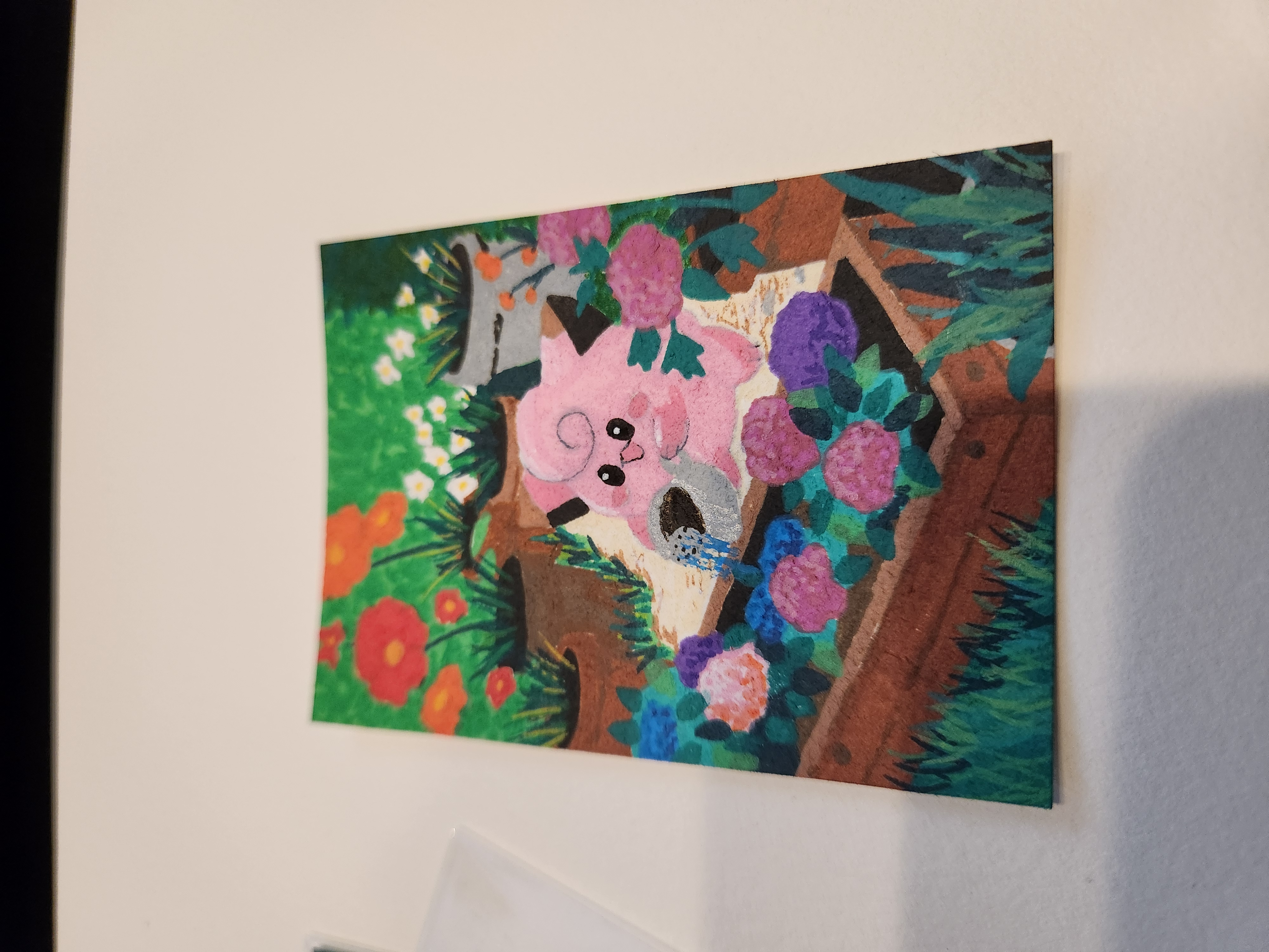 Fairy Garden aceo art card