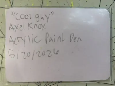 Cool Guy aceo art card thumbnail 2