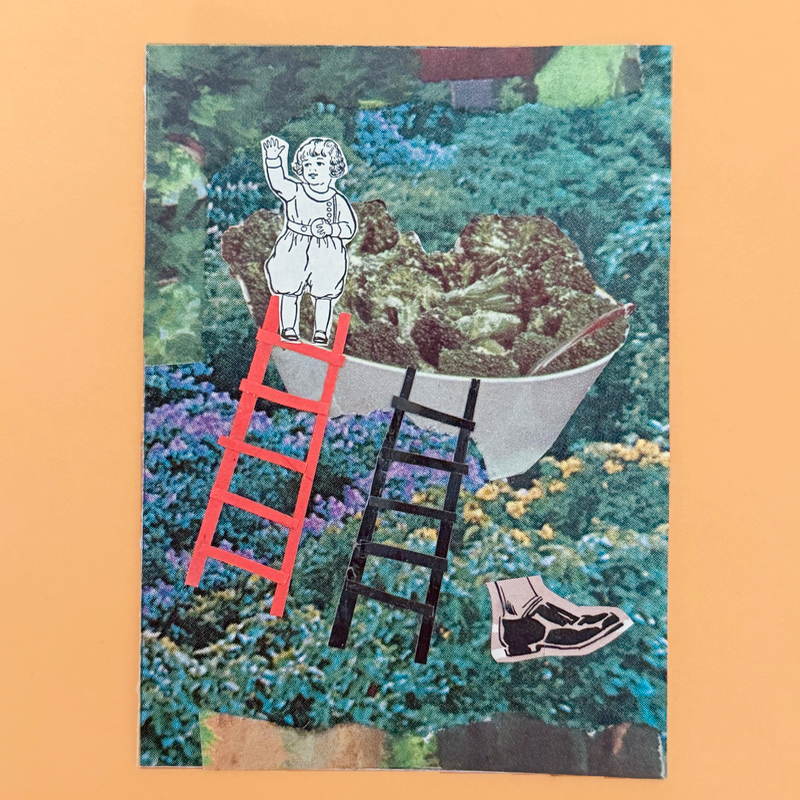 Side Dish aceo art card