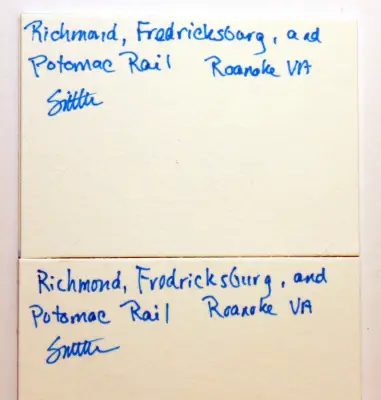 Old Train Cyanotype Original Art Two ACEOs aceo art card thumbnail 8