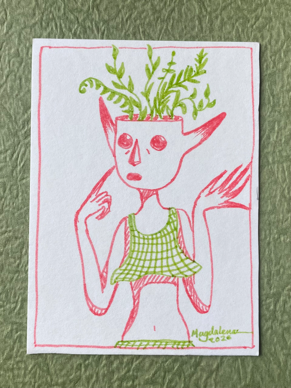 Wild Imagination aceo art card