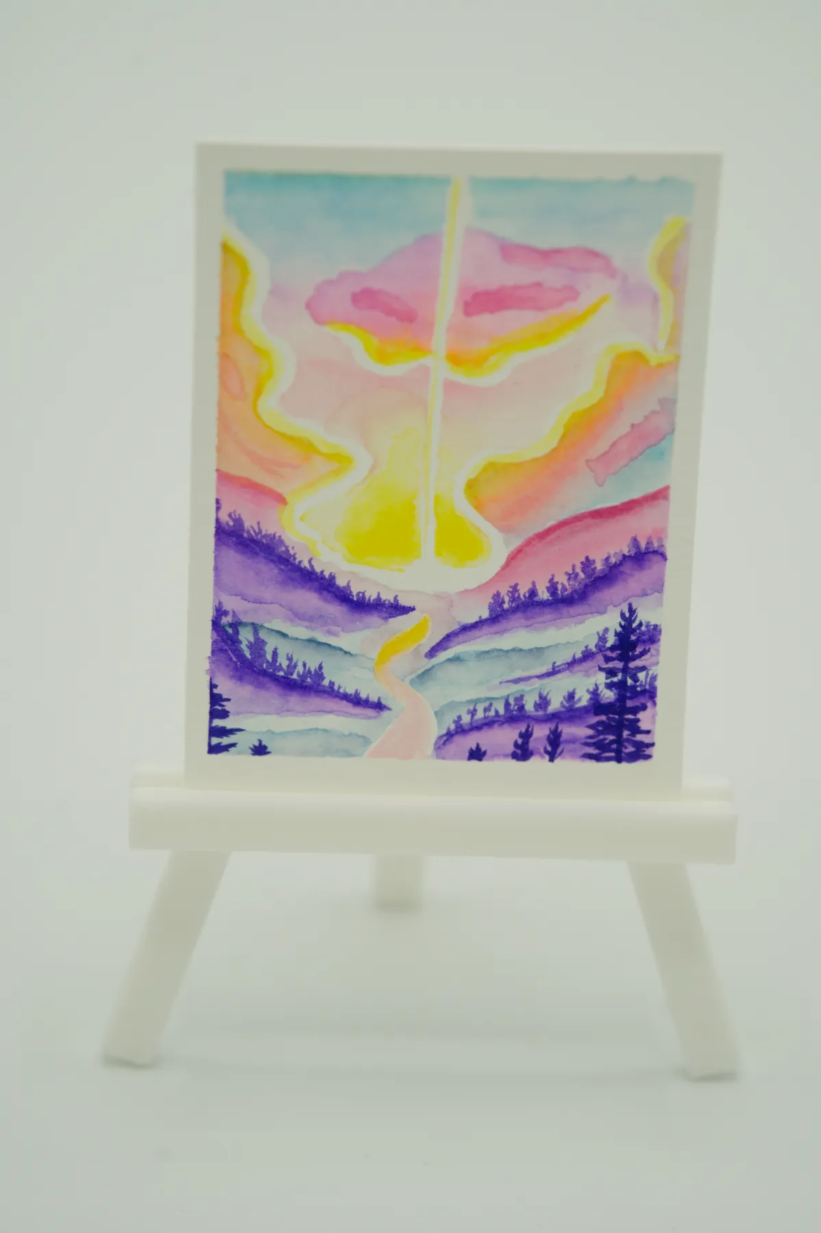 The beam aceo art card