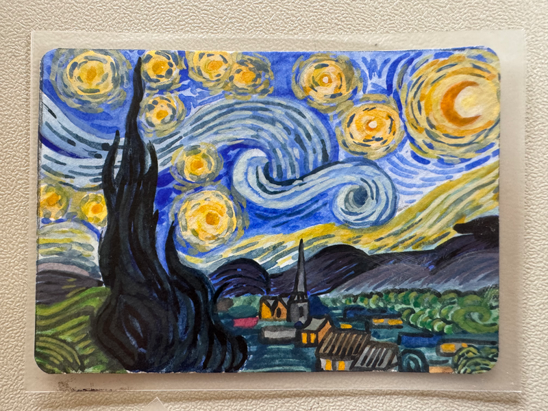 Starlight aceo art card