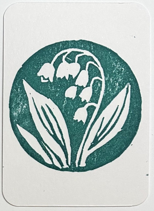 Lily of the Valley 5 aceo art card