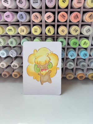 “Whimsicott” Pokemon aceo art card thumbnail 3