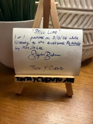 Fruit Still Life aceo art card thumbnail 2
