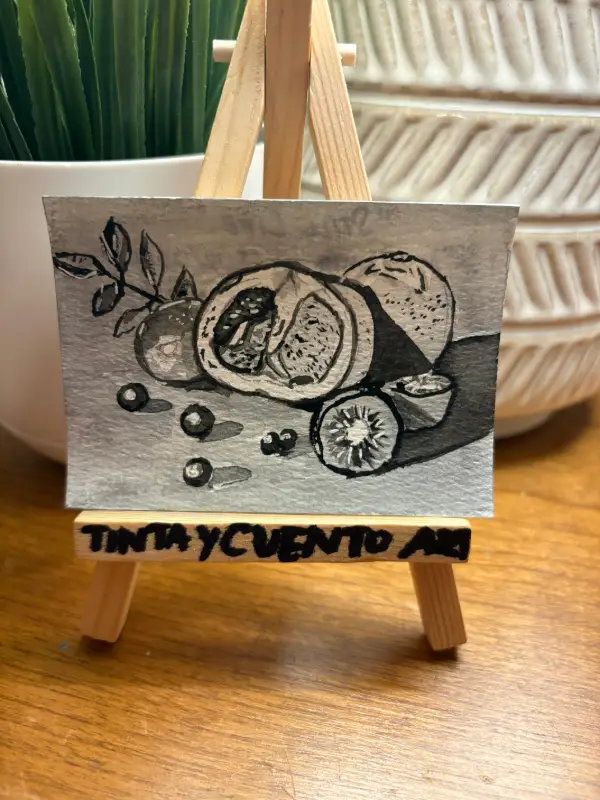 Fruit Still Life aceo art card