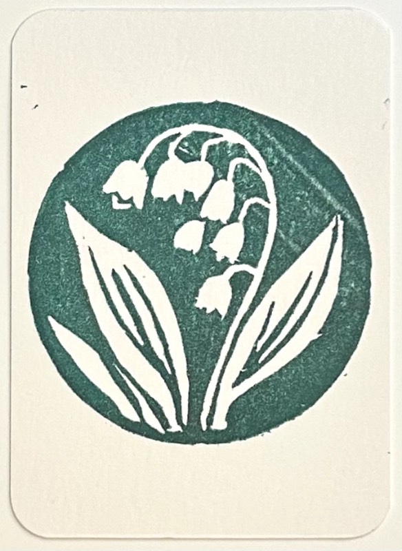 Lily of the Vally 1 aceo art card