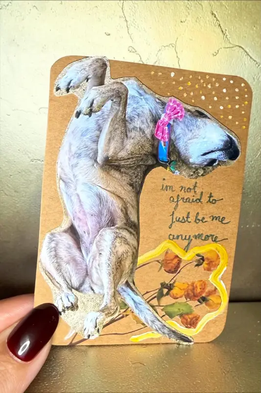 Be Yourself aceo art card