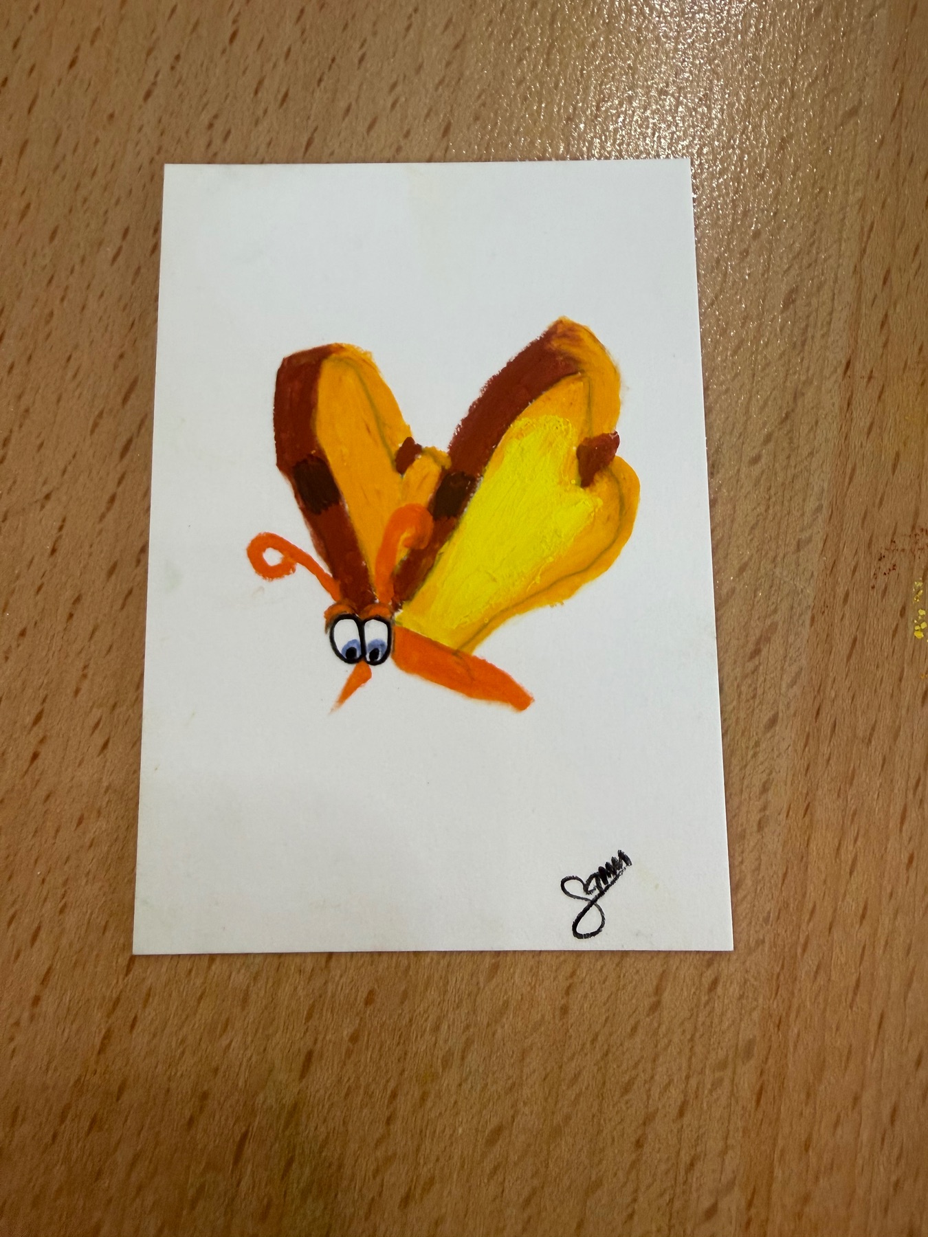 Roll & Paint Day 10 aceo art card