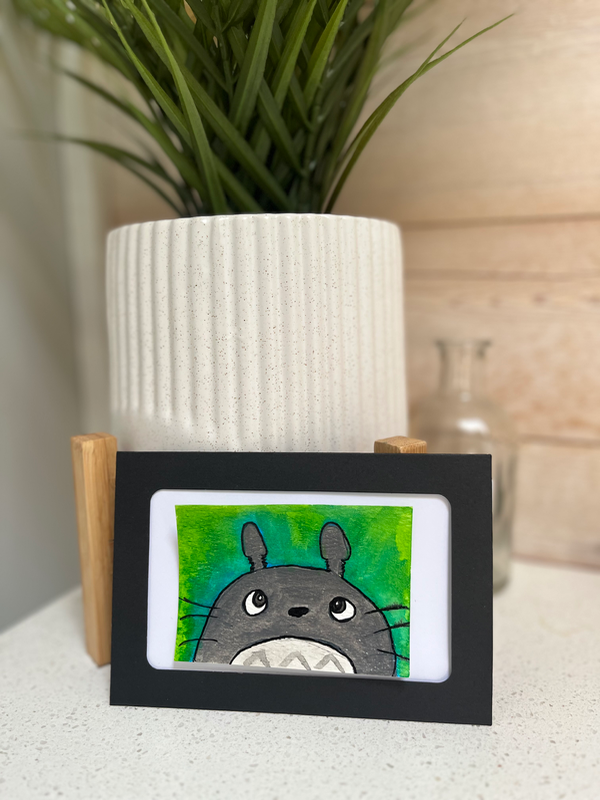 Totoro aceo art card