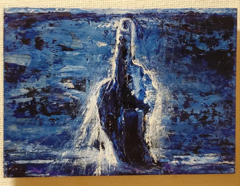 FINGER OF GOD 1 aceo art card