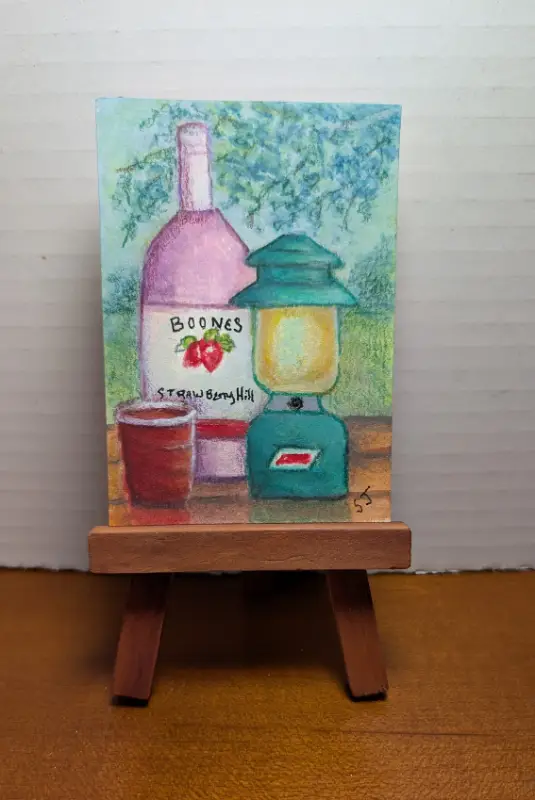 'Sweet Summer' aceo art card