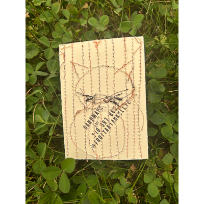 Sweet brown kitty cat aceo art card thumbnail 2