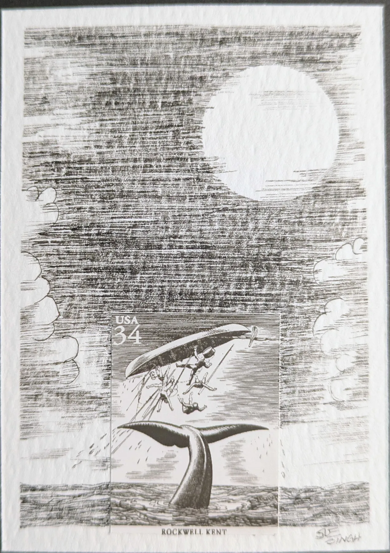 The Tail aceo art card