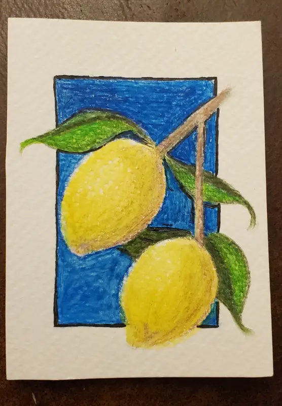 Lemon Fresh aceo art card