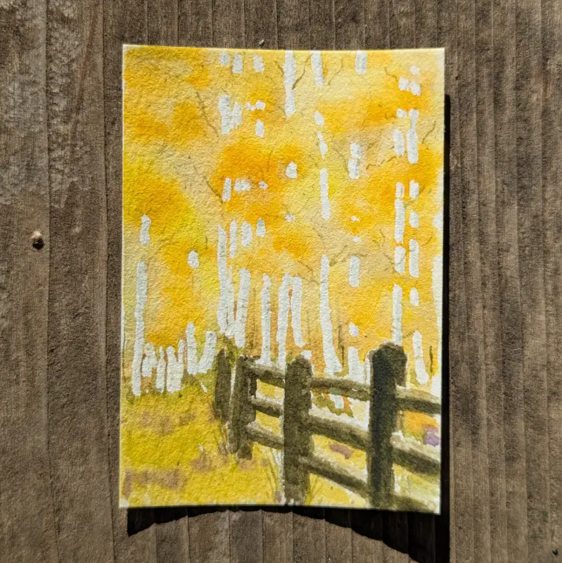 High Country #4 aceo art card