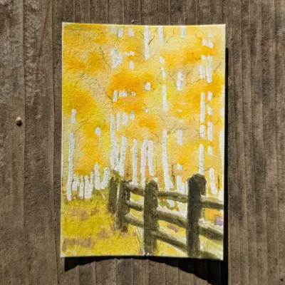 High Country #4 aceo art card thumbnail 1