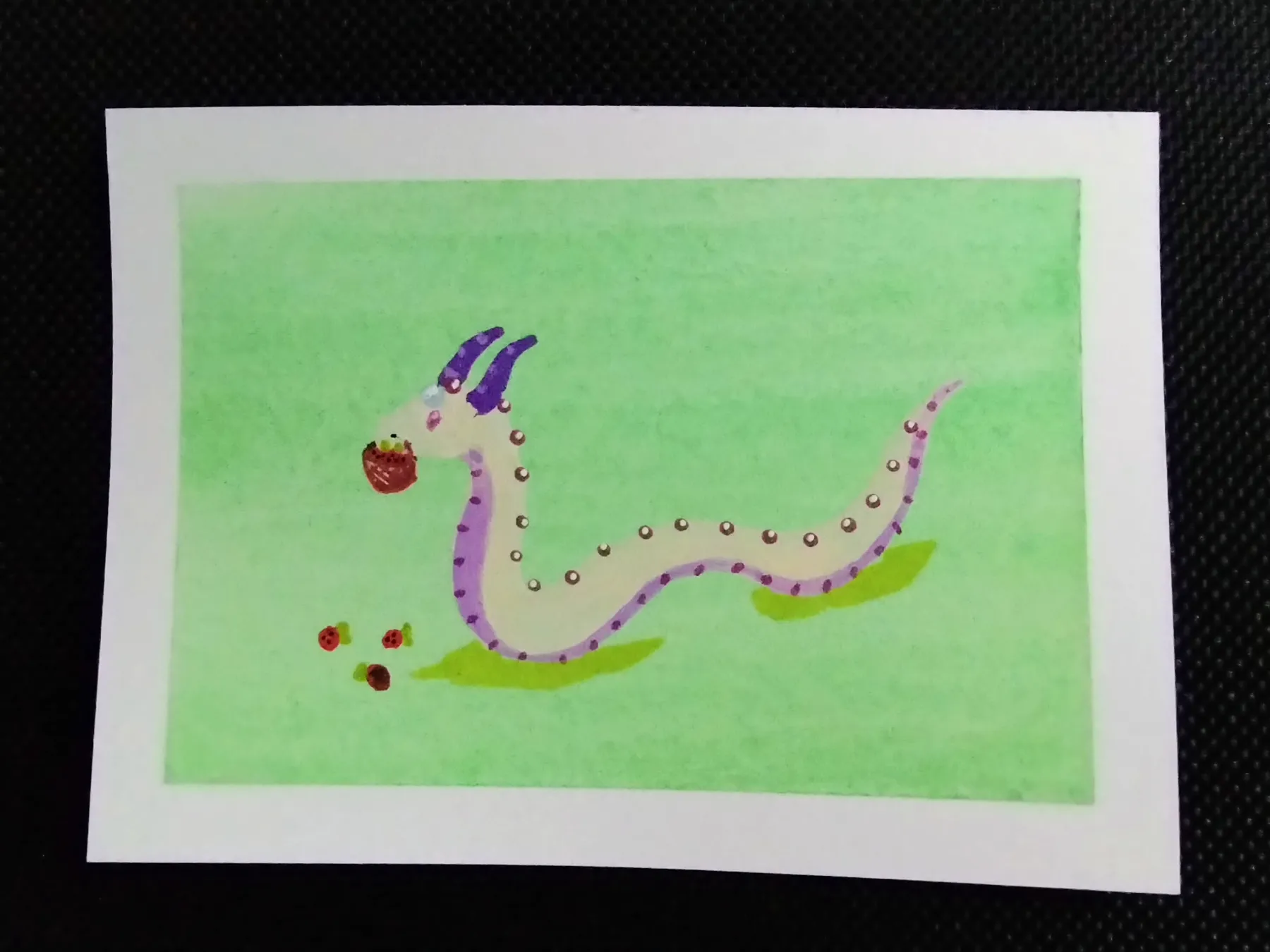 Sacred Snacks aceo art card