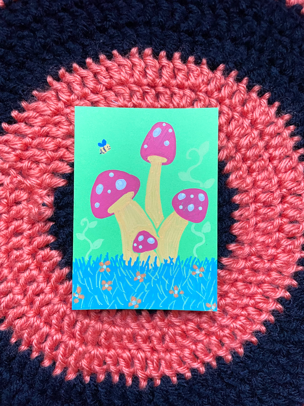 Its a Small World 3/3 aceo art card