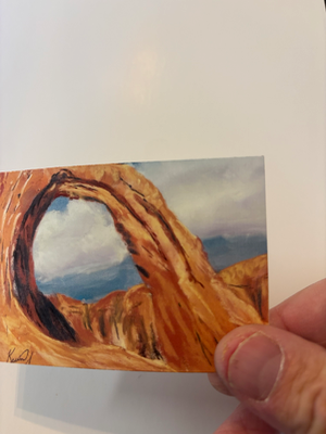 Three Arches Corona, Delicate, And Delecate aceo art card thumbnail 4