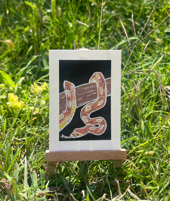 Twisting aceo art card thumbnail 2