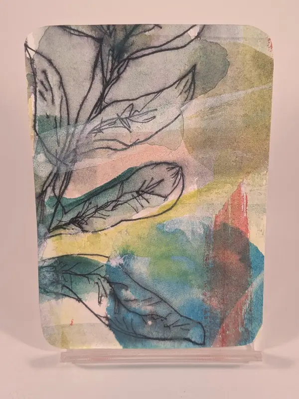 Watercolor #48 aceo art card