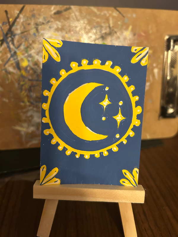 Celestia aceo art card