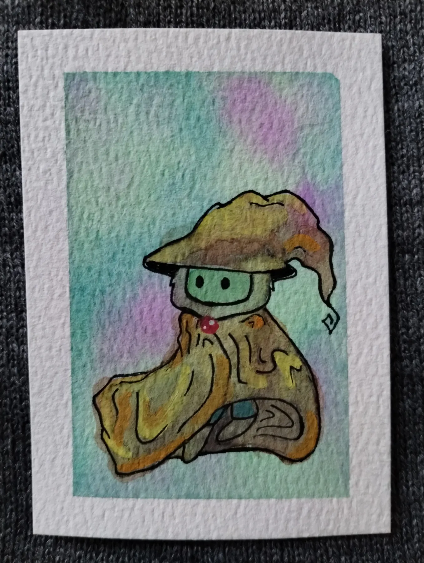 Advance aceo art card