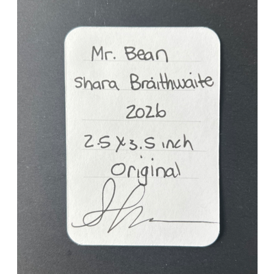 Mr. Bean aceo art card thumbnail 3