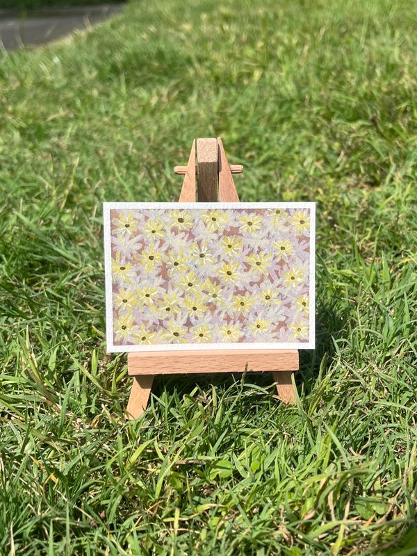 Flower Patch aceo art card