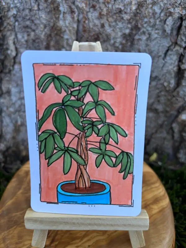 Patrice the Tree aceo art card