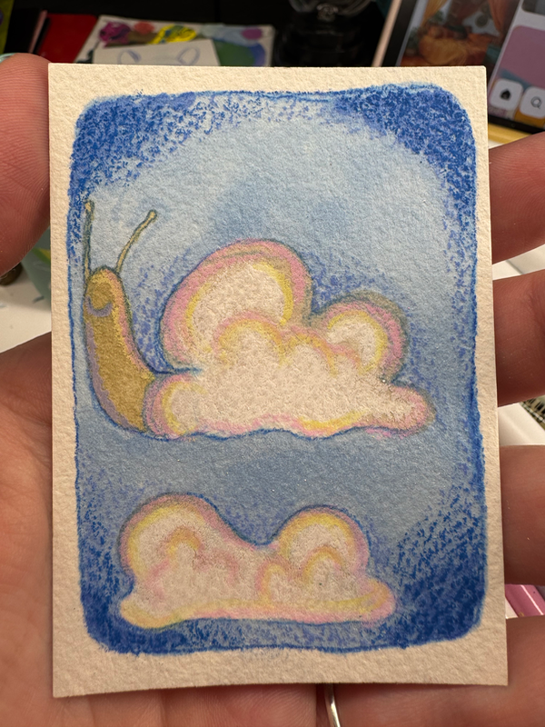 Snoud aceo art card