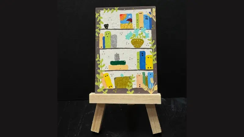 Summer Reads aceo art card