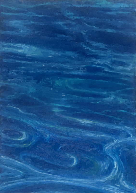 H2O aceo art card