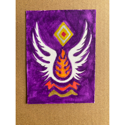 Spirit Wings aceo art card thumbnail 1