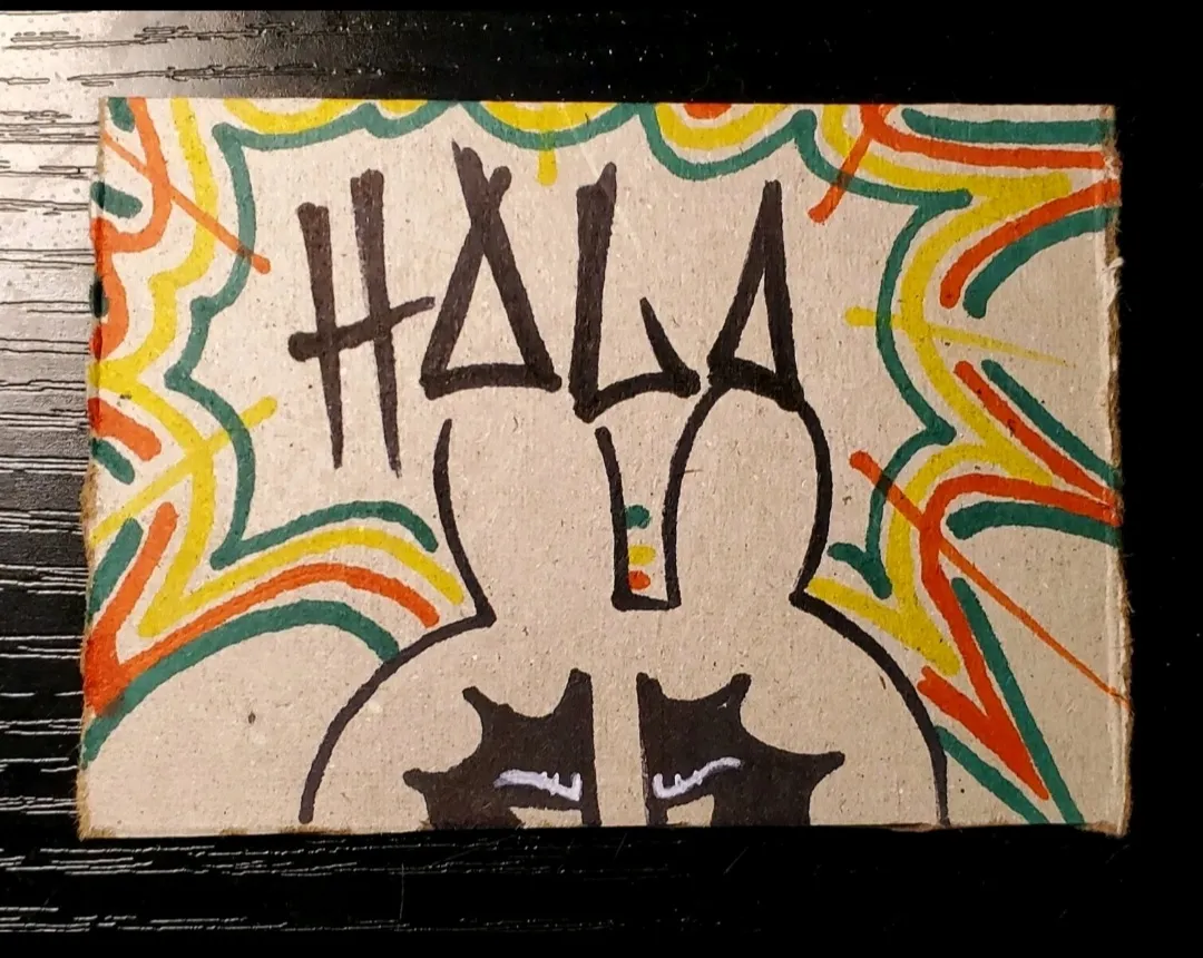 Holo Tag 4 aceo art card