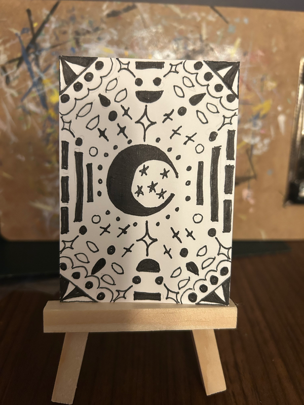 Dark Sky aceo art card